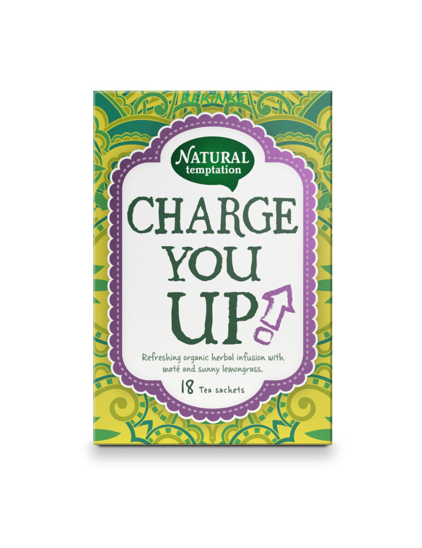 Infusion Charge you up 18 sachets NATURAL temptation BIO